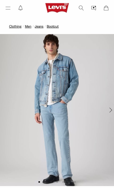 517 Bootcut Mens Jeans
