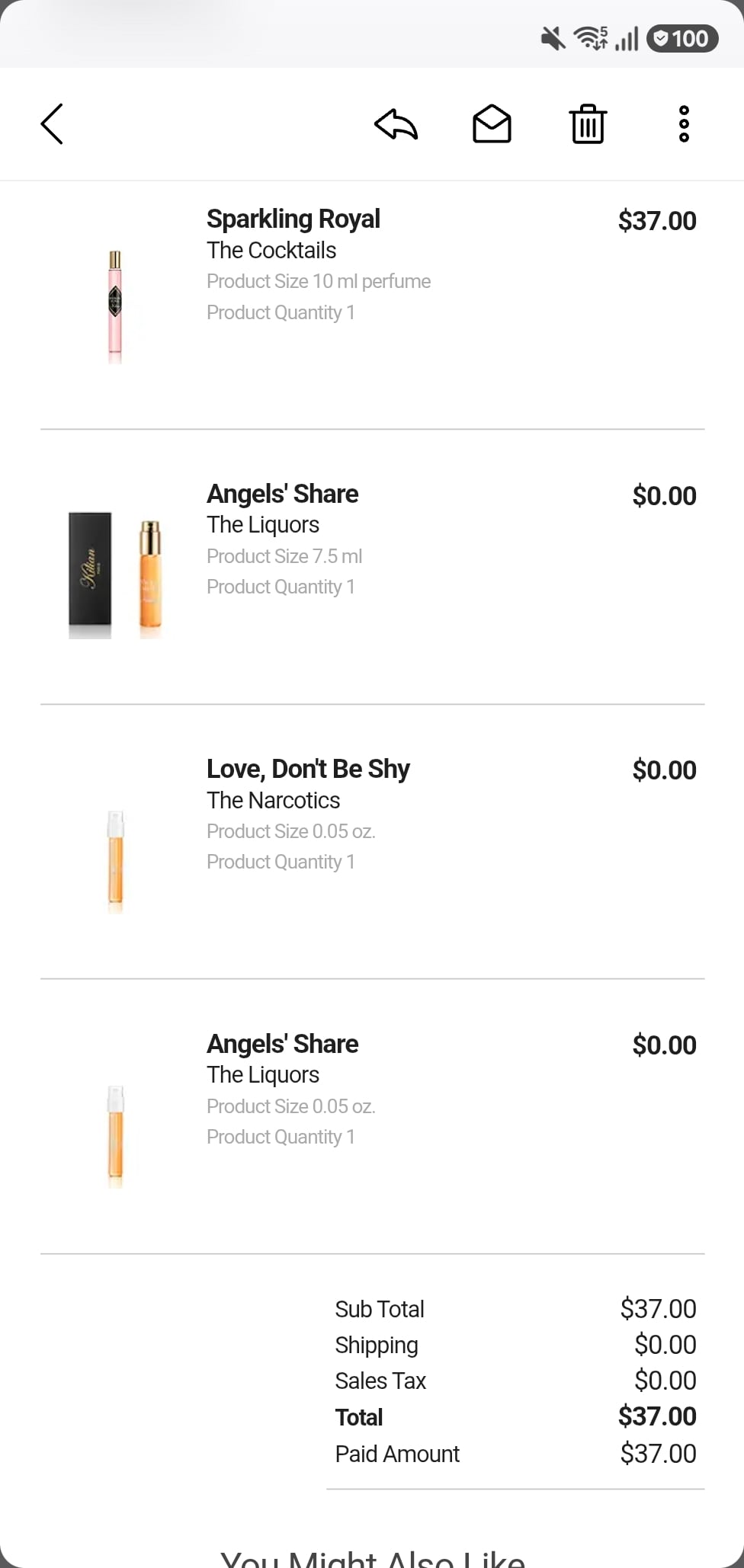 Spakling royal,Angels share,love dont be shy,angels share