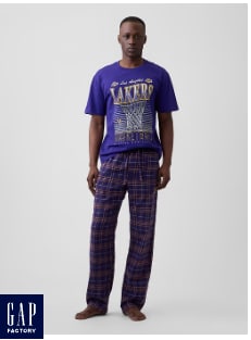 NBA Flannel PJ Pants