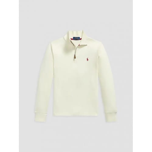 Little Boys and Boys Estate-Ribbed Cotton Pullover Sweater
