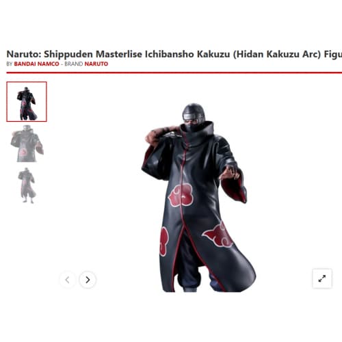 Naruto: Shippuden Masterlise Ichibansho Kakuzu (Hidan Kakuzu Arc) Figure