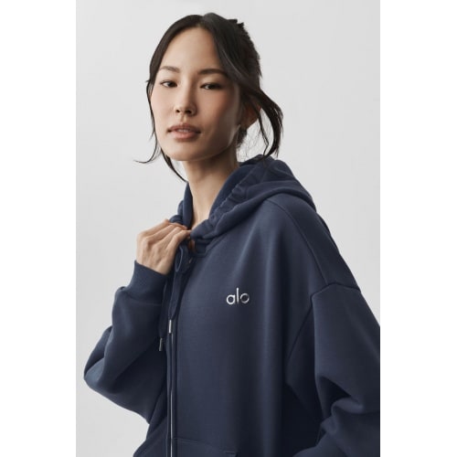 Accolade Full Zip Hoodie - Navy Navy / XS