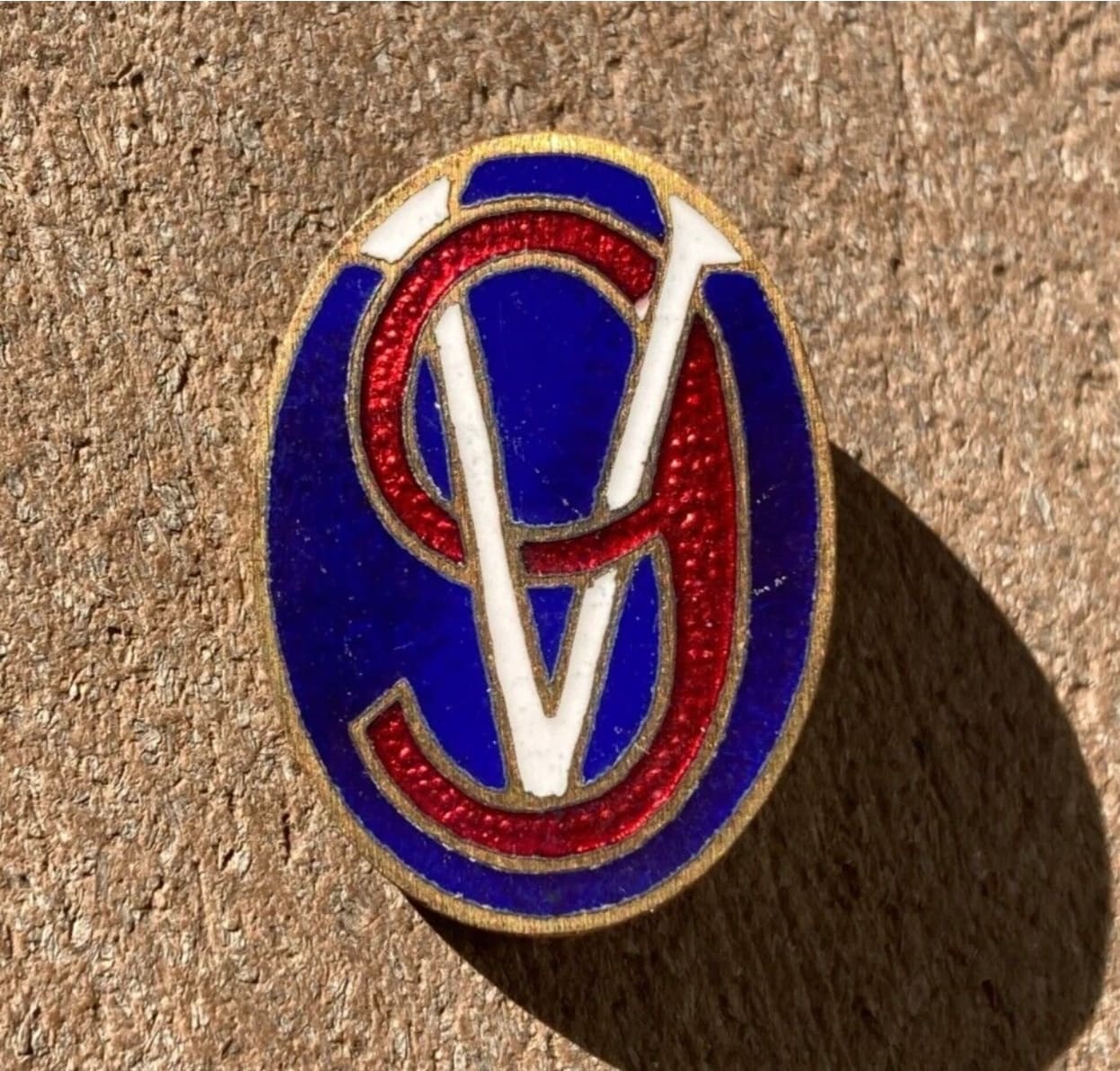 Ebay 355235049332 WW2 US Army Military 95th Infantry Division Patch Distinctive Insignia DI DUI