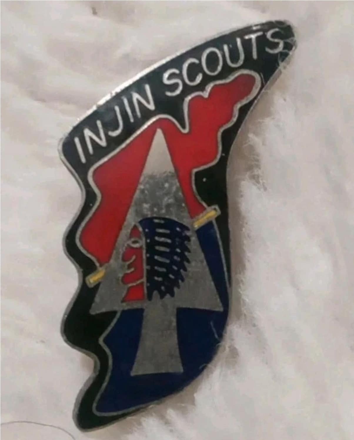 Ebay 206630126920 US Army Injin error 2nd ID Scouts Unit Crest-DMZ Korea Veteran Pin-Theater Made
