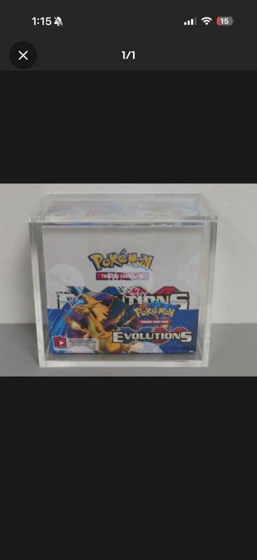 pokemon xy evolution booster box
