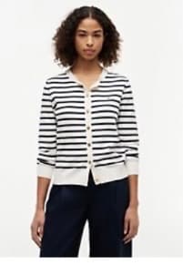 Organic Cotton Jersey Cardigan