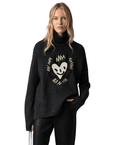 쟈딕앤볼테르) 입으면 하트 뽕뿅!! 알마 위 하트스웨터 50% 할인중!!