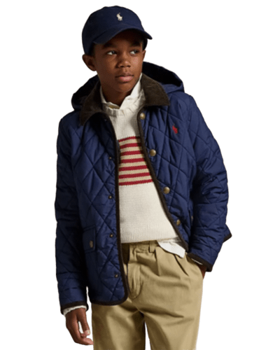 메이시스) 성인여성 착용 가능해요~ 폴로랄프로렌 보이즈 퀼팅자켓 $94.50