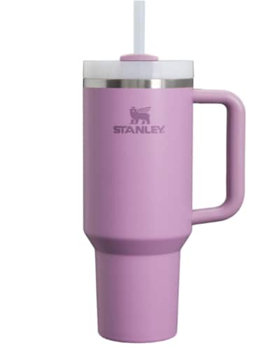 아마존) 스탠리 퀜처 H2.0 손잡이&빨대 텀블러 40oz  $26.93
