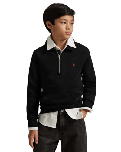 메이시스) 폴로랄프로렌 보이즈 프리스 쿼터집 스웻셔츠 $43.99