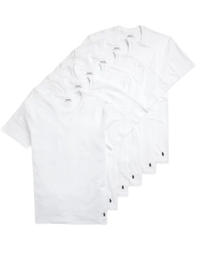 메이시스) 블프딜!! 폴로랄프로렌 클래식핏 크루넥 언더셔츠 5+1 $44.99