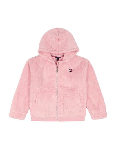 메이시스) 베스트셀러!! 타미힐피거 걸즈 밀키 루즈핏 집업 후디 $19.99