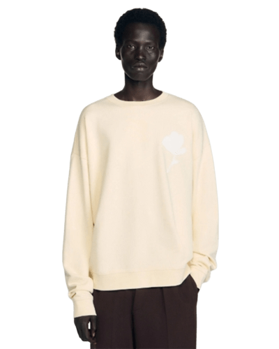 산드로파리) 플라워패치 스웻셔츠 50% 할인!!