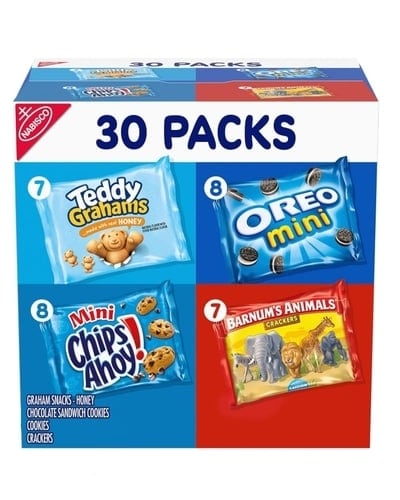 아마존미국) 부담없이 즐기는 나비스코 버라이어티팩 30pk $12.97