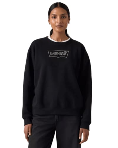 메이시스) 리바이스 우먼 라인스톤 데일리 크루넥 스웻셔츠 $29.99