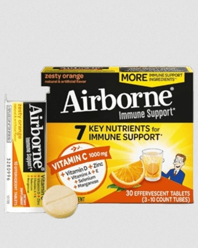 아마존미국) 에어본 1000mg 발포비타민 30CT $18.74