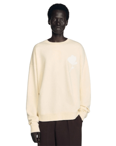 산드로파리) 플라워패치 스웻셔츠 50% 할인!!