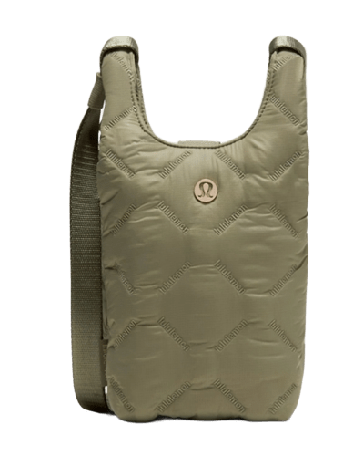 룰루레몬) 퀼팅 플레져 폰 크로스바디백 $34.00