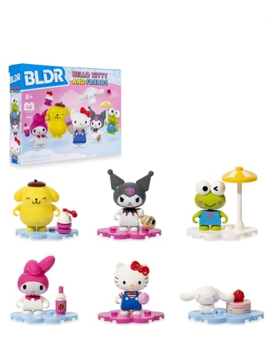 아마존미국) 헬로키티와 친구들 미니피규어 6pk $8.93
