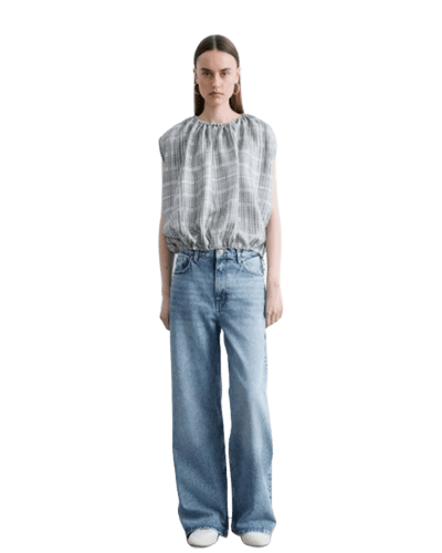 앤아더스토리즈) 와이드레그 진 $50.00