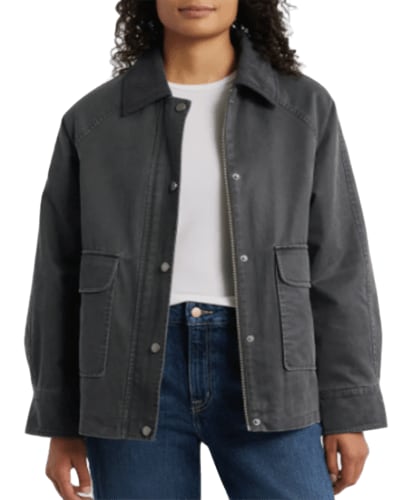 노드스트롬) 럭키브랜드 미시 코튼혼방 자켓 $90.99