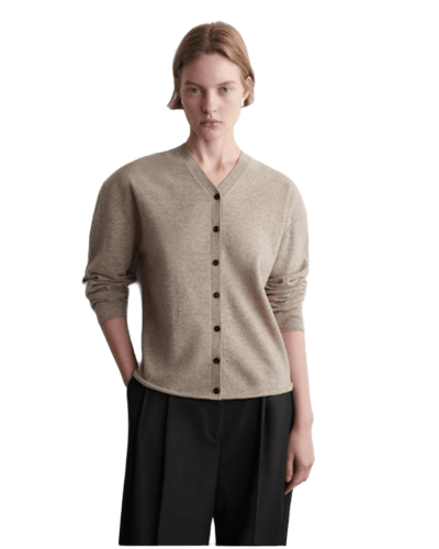 코스) 메리노 울 V넥 가디건 €45.00