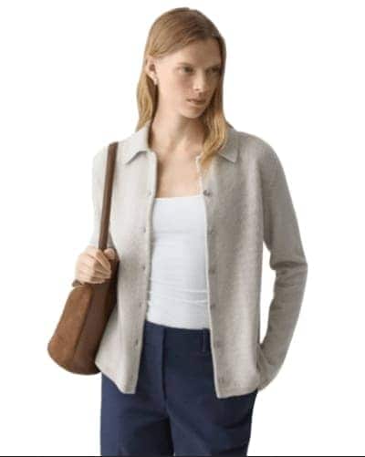 띠어리) 리사이클 캐시미어 릴랙스셔츠 $170.00