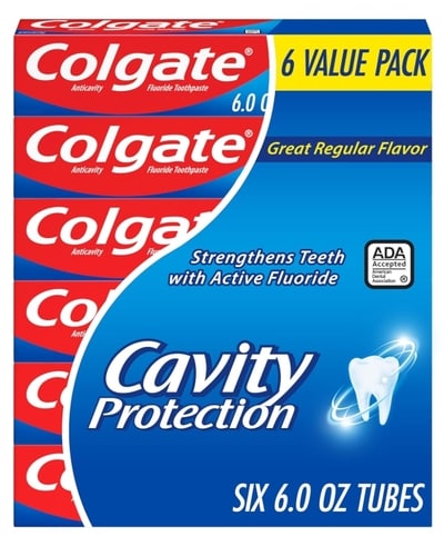 아마존미국) 치아건강은 치약으로!! 세계판매 1위 콜게이트치약 6pack