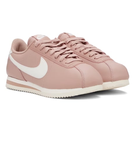 센스) 나이키 핑크 코르테즈 레더 스니커즈 $61.00