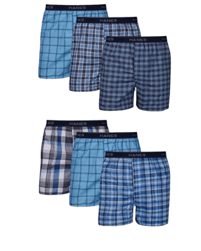아마존미국) 헤인즈 맨 언더웨어 박서브리프 6pk $26.50