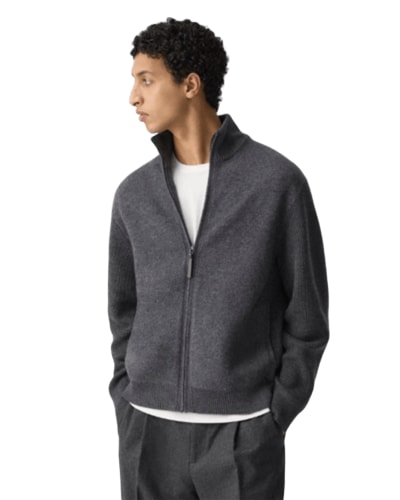 띠어리) 보일드 울 터틀넥 가디건 $141.60