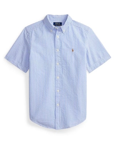 메이시스) 폴로랄프로렌 보이즈 스트라이프 시어서커 셔츠 $44.63