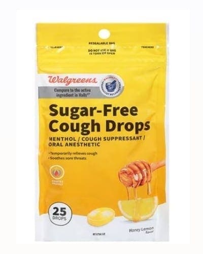 월그린) 목이 칼칼하고 간지러울땐 좋은 슈가프리 기침 캔디!!