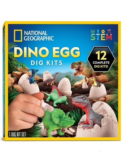 아마존미국) 호기심 많은 아이들에게 내셔널 지오그래픽 공룡 발굴 키트 $18.49