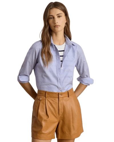 메이시스) 로렌랄프로렌 우먼 클래식핏 셔츠 $75.00