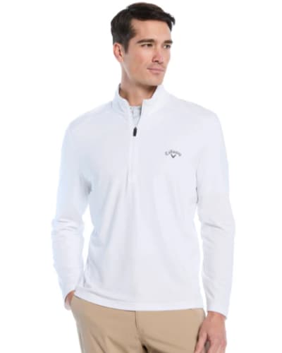 캘러웨이어패럴) 맨 경량 쿼터집 골프 풀오버 $64.00