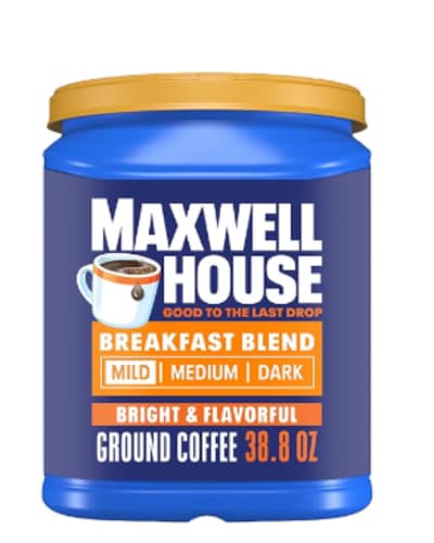 아마존미국) 맥스웰하우스 블렌드 마일드 그라운드 커피 $11.01