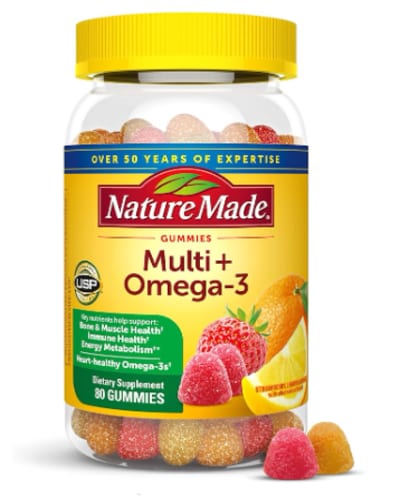 아마존미국) 네이처 메이드 남녀 멀티비타민&오메가 구미 $9.99