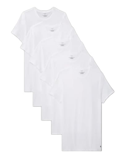 메이시스) 캘빈클라인 코튼클래식 크루넥 티셔츠 5pk $49.99