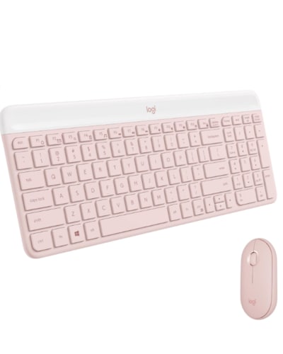 아마존미국) 로지텍 슬림 무선 키보드+마우스 세트 $29.99