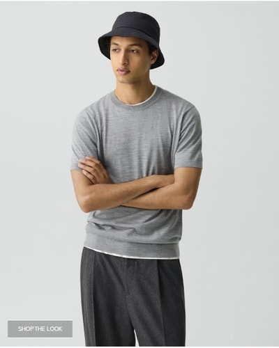 띠어리) 리갈 울 소리스 티셔츠 $86.00