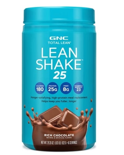GNC) 운동 필수품 프로틴!! 린 쉐이크 25 리치 초콜릿맛 $46.99