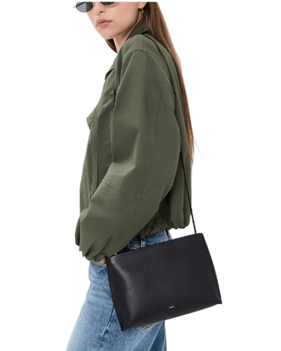 샵밥) 빈스 탑 집 파우치 $158.00