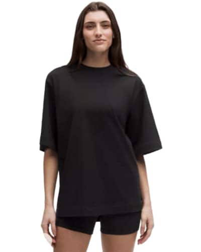 룰루레몬) 헤비웨이트 코튼 오버사이즈 티셔츠 $49.00
