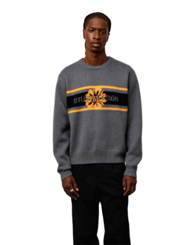 스투시) 2026 F/W 신상입고!! 스트라이프 히비스커스 스웨터 $160.00