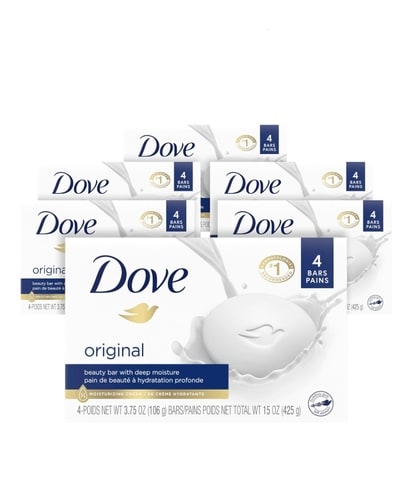 아마존미국) 도브 뷰티바 오리지널 모이스처라이징 24ct $21.72