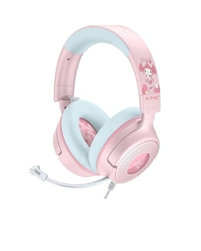 웃트) 레이저 크라켄 X 마이멜로디 에디션 게이밍 헤드셋 $24.99