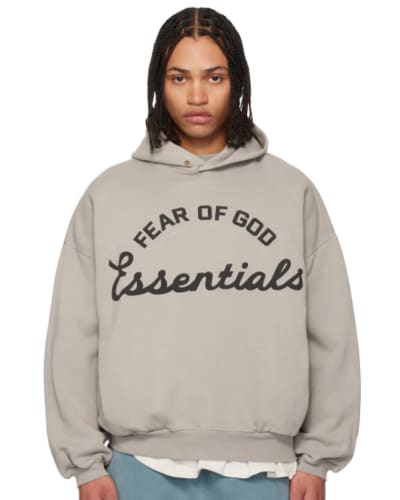 센스) 피오갓에센셜 그레이 트레이닝 90S 후디 $115.00