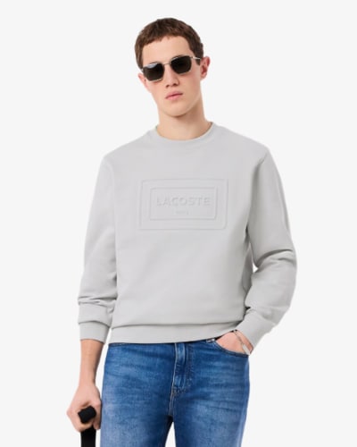라코스테) 최대 50% 할인!! 엠보 프리스 스웻셔츠 $71.99
