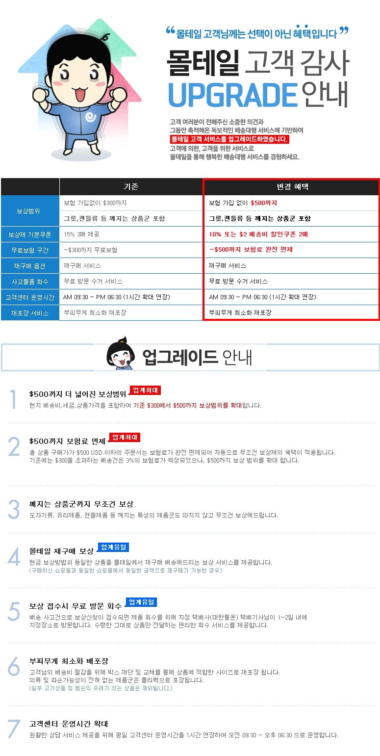 고객서비스 무한지원